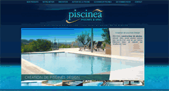 Desktop Screenshot of piscinea.fr